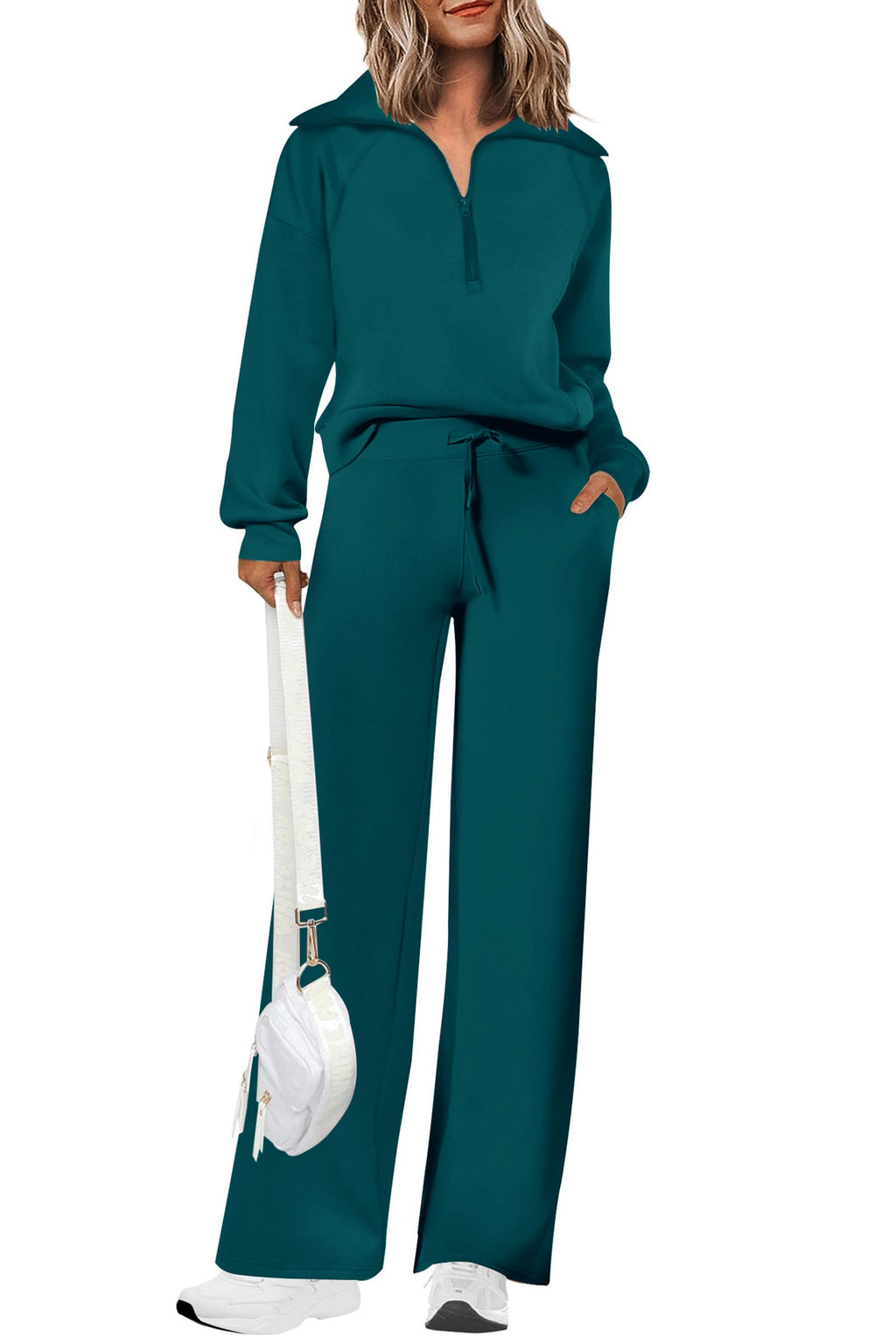 PRETTYGARDEN Women's 2 Piece Matching Lounge Set Sweatsuits Jansha Store