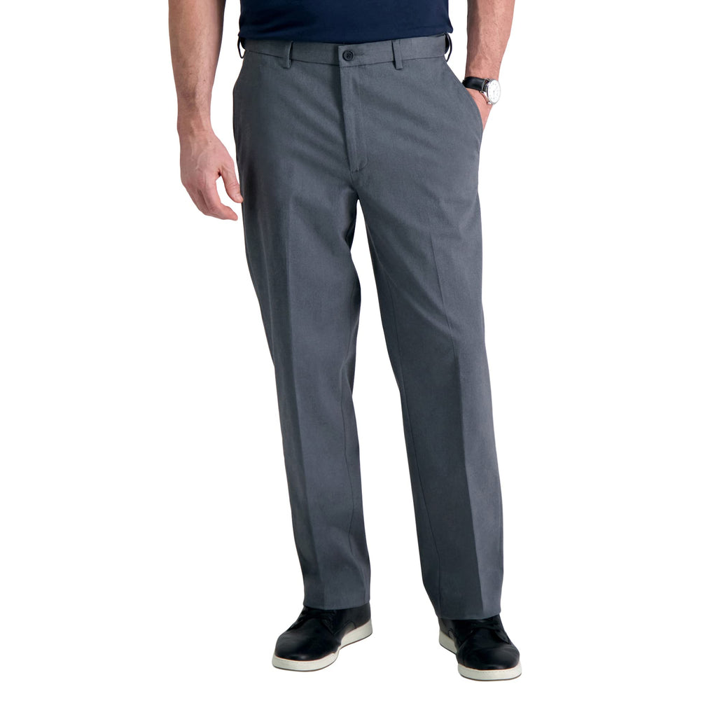 Haggar Men's Classic Fit Premium No Iron Khaki Pant Jansha Store