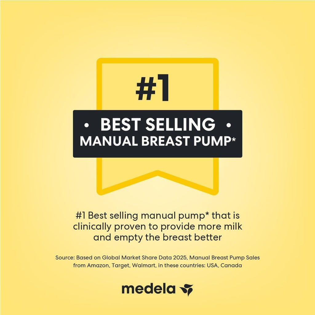 Medela Harmony Manual Breast Pump, On-the-Go, More Milk Output Jansha Store