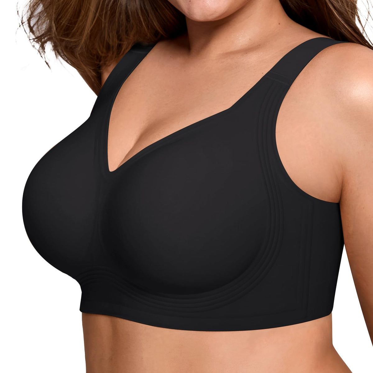 LetsJoli Jelly Bras for Women No Underwire Plus Size Push Up Supportive Jansha Store
