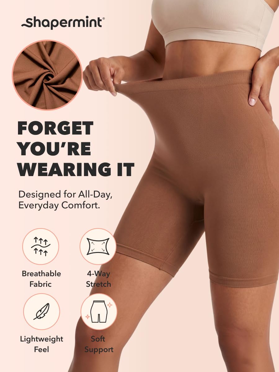 SHAPERMINT Shapewear for Women - High-Waisted Shapewear Tummy Control Shorts, Thigh Slimmer, Underwear for Women Jansha Store