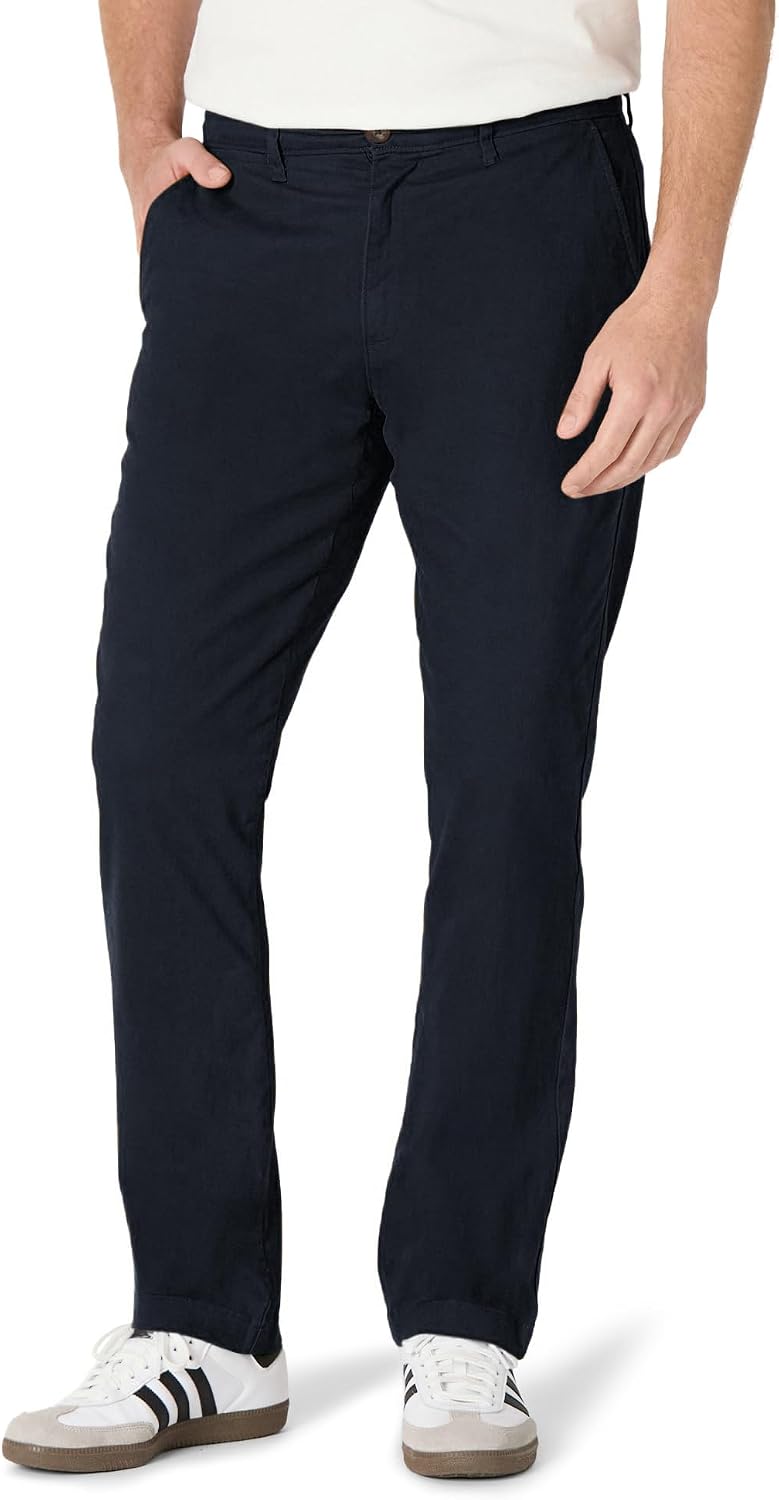Amazon Essentials Men's Skinny-fit Stretch Chino Khaki Pant, Casual Business Wear Jansha Store