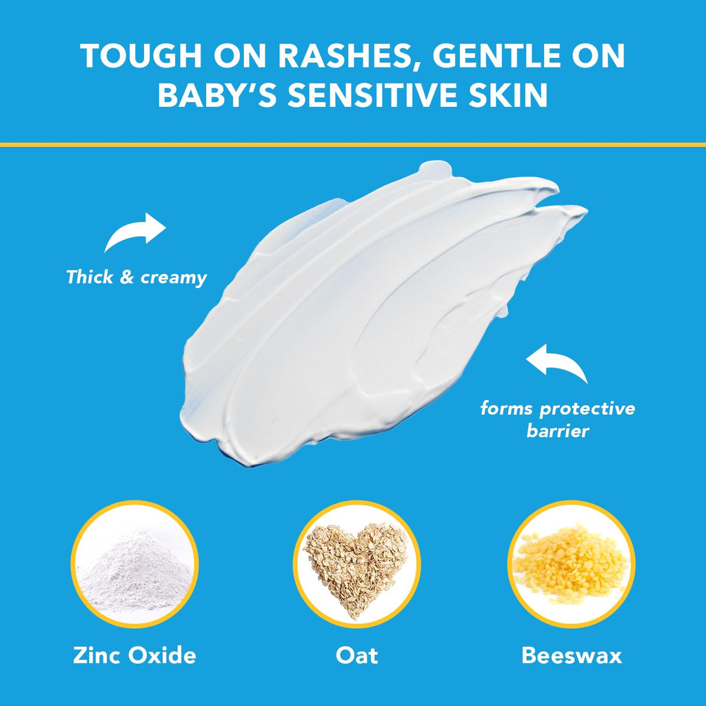 Triple Paste Diaper Rash Cream, Zinc Oxide Baby Ointment, 16 oz Jansha Store