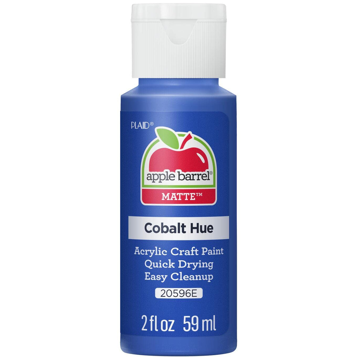 Apple Barrel Acrylic Paint in Assorted Colors (2 Ounce), 20503 White Jansha Store
