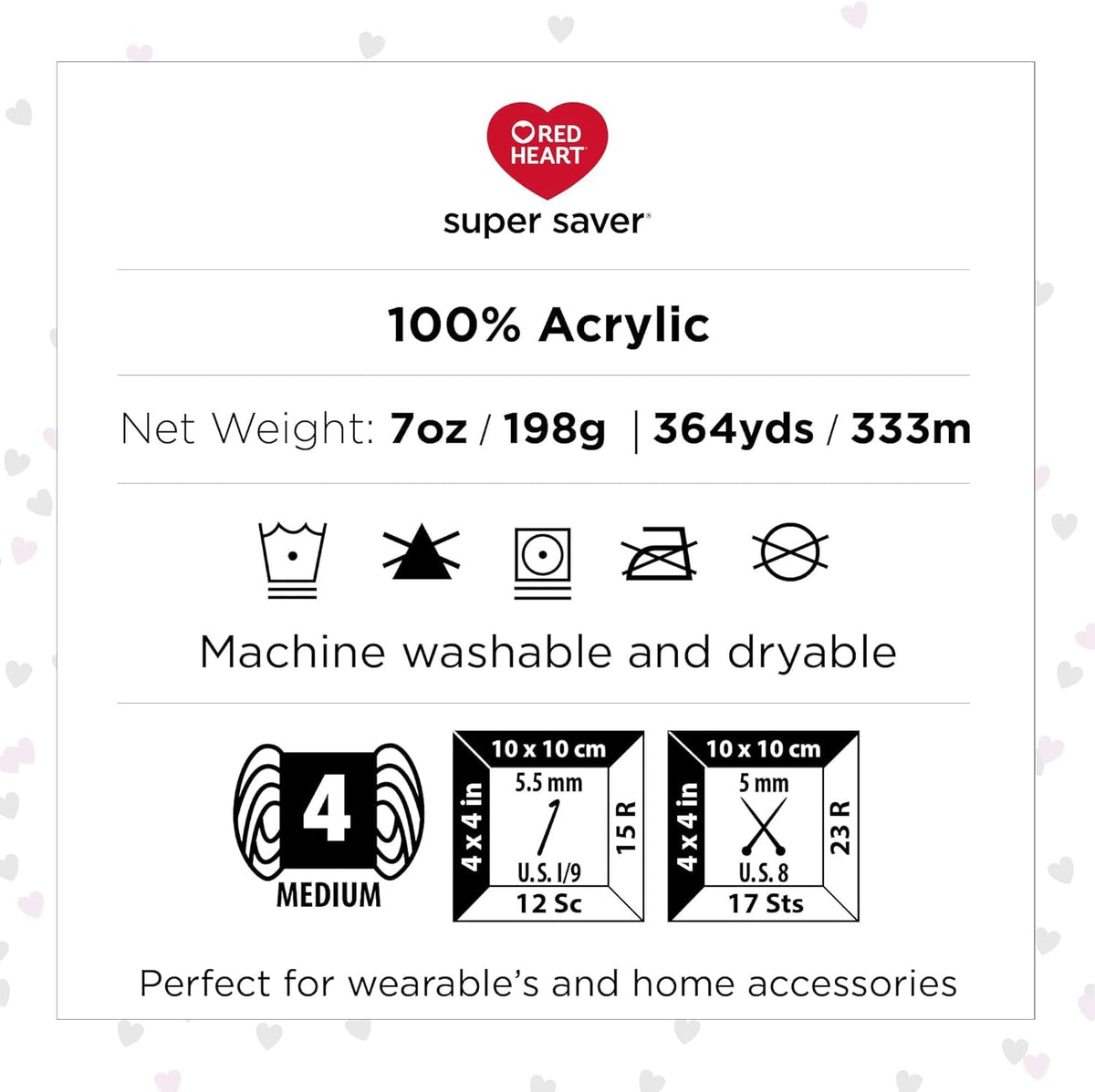 Red Heart Super Saver Yarn for Crocheting & Knitting, Medium Thyme, 3-Pack Jansha Store