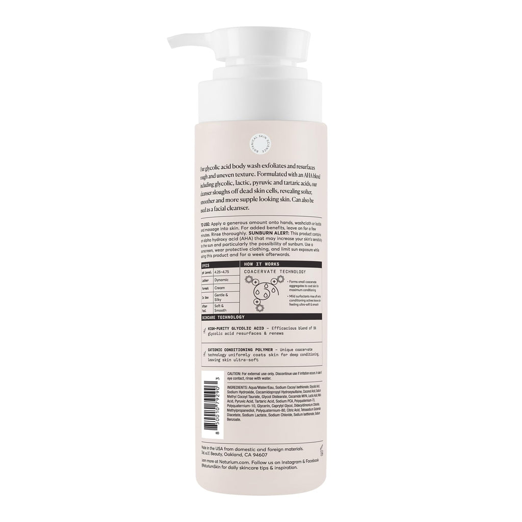 Naturium The Booster Hyaluronic Acid Body Wash, Hydrating & Moisturizing plus Minimizes Dryness, with Glycerin & Vitamin B5, 16.9 Fl Oz (Pack of 12) Jansha Store
