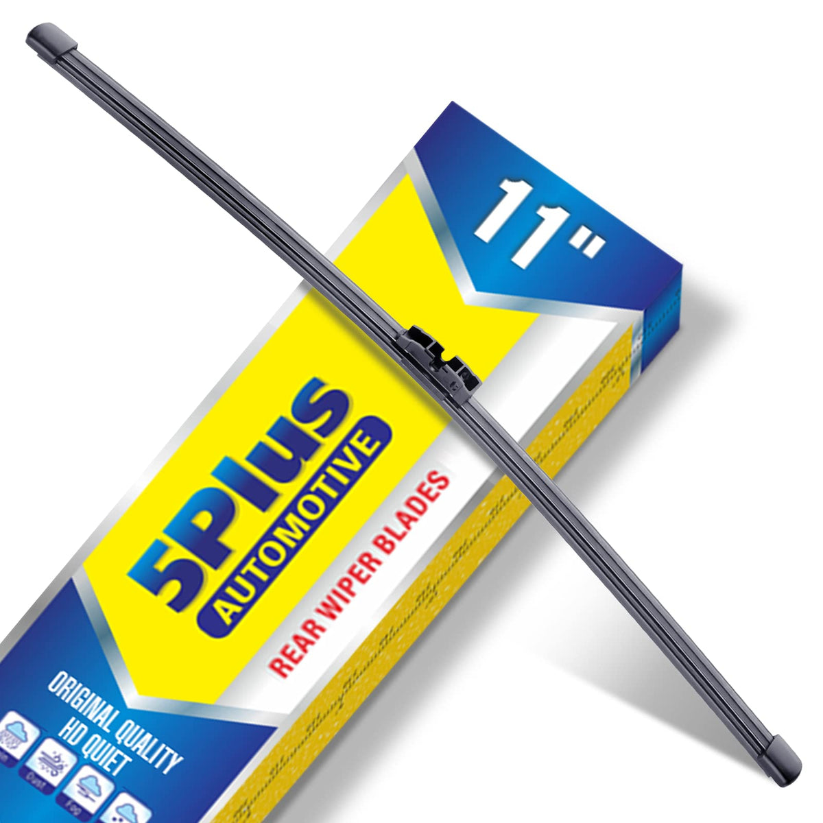 5 PLUS RearQuiet 12 Inch Rear Wiper Blade,OEM Replacement Rear Window Wiper Jansha Store