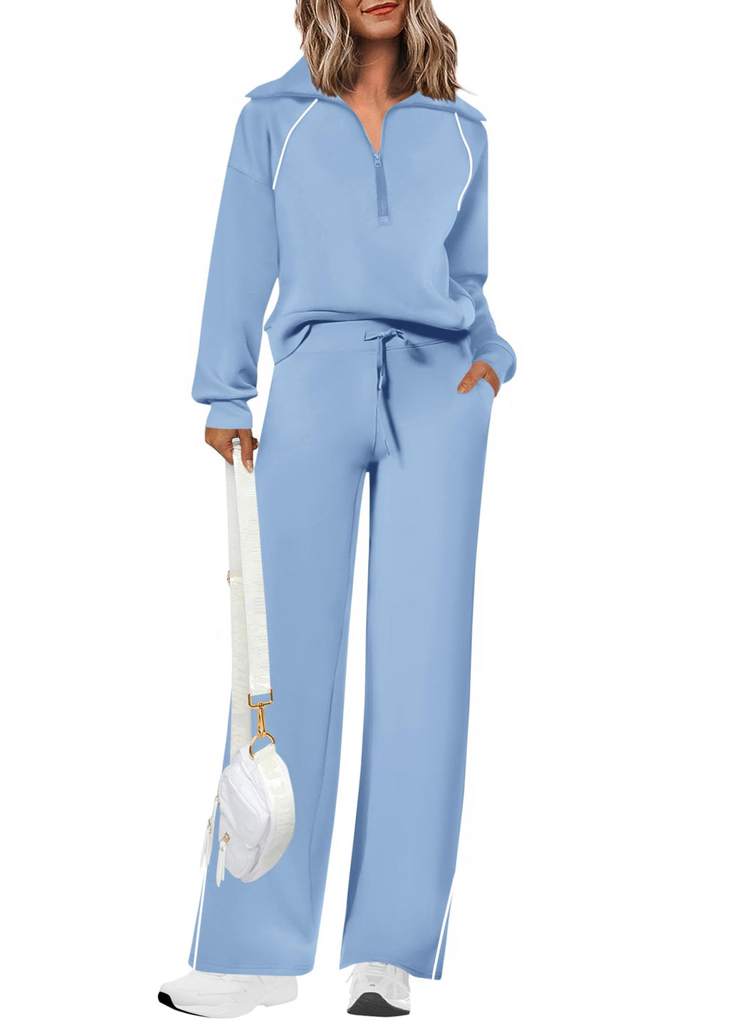 PRETTYGARDEN Women's 2 Piece Matching Lounge Set Sweatsuits Jansha Store