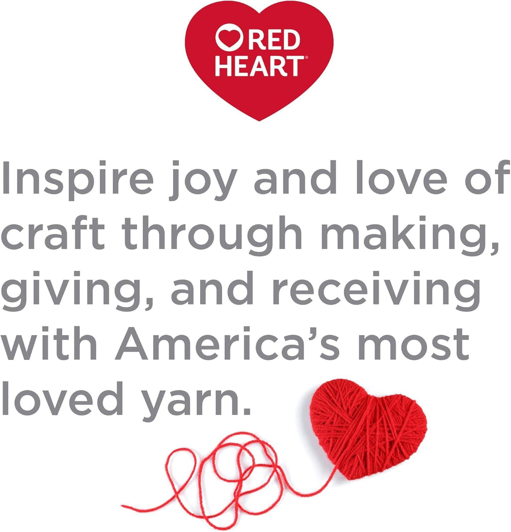 Red Heart Super Saver Yarn for Crocheting & Knitting, Medium Thyme, 3-Pack Jansha Store