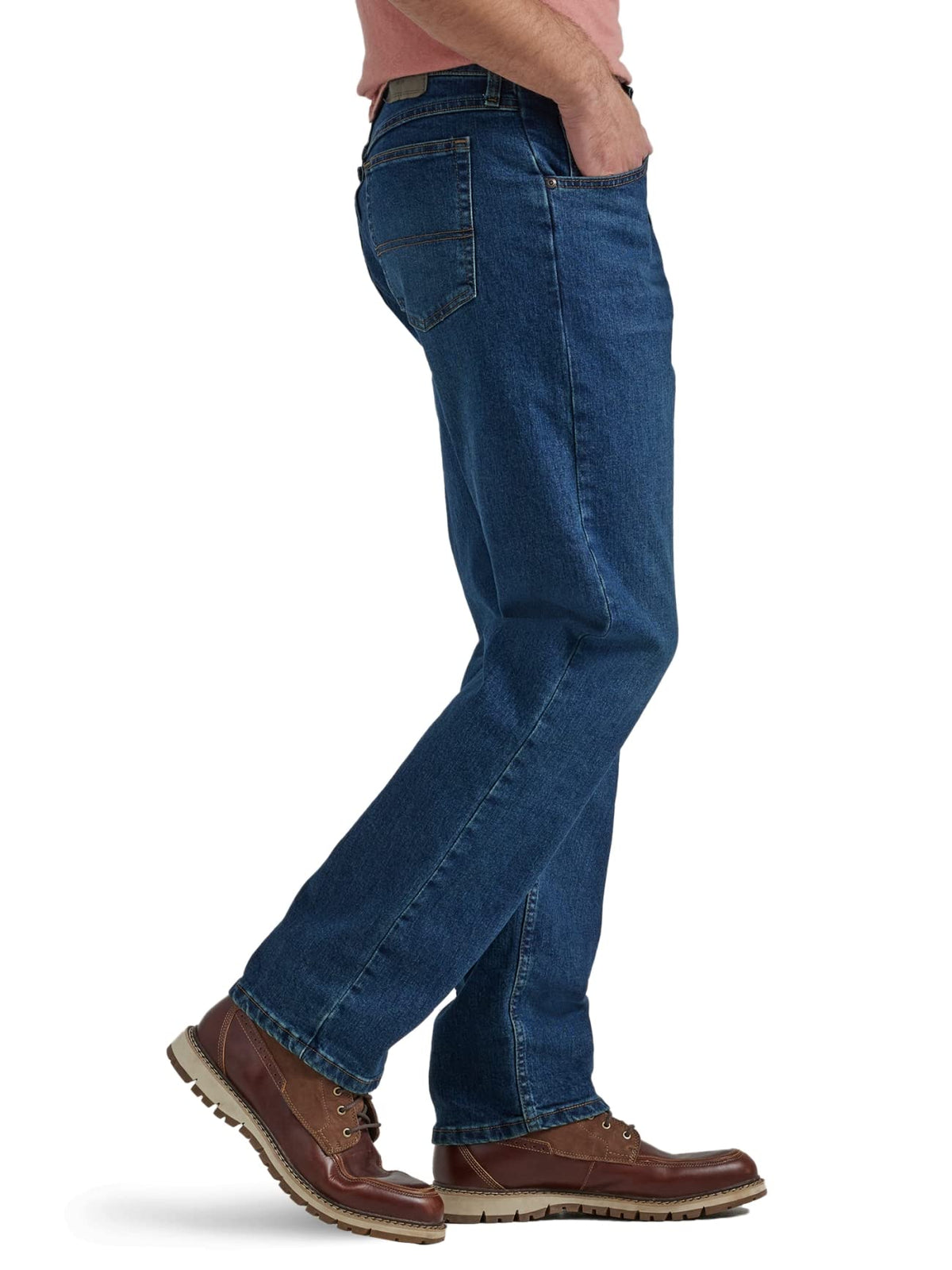 Wrangler Authentics Men's Regular Fit Comfort Flex Waist Jean Jansha Store
