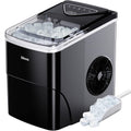 Silonn Ice Maker Countertop, 9 Cubes Ready in 6 Mins, 26lbs in 24Hrs, Self-Cleaning Ice Machine with Ice Scoop and Basket, 2 Sizes of Bullet Ice for Home Kitchen Office Bar Party Jansha Store