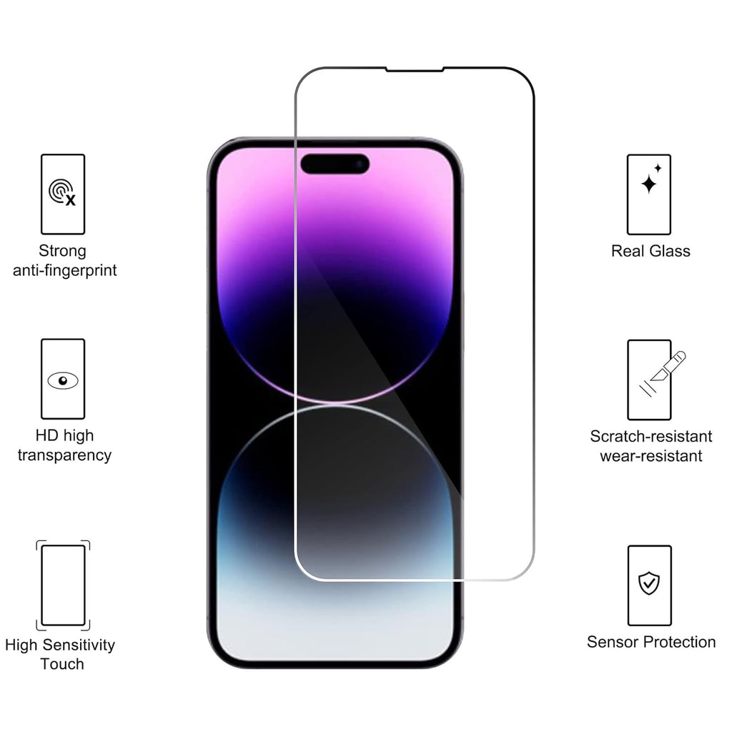 Ailun 3 Pack Screen Protector for iPhone 16 / iPhone 15 / iPhone 15 Pro Jansha Store