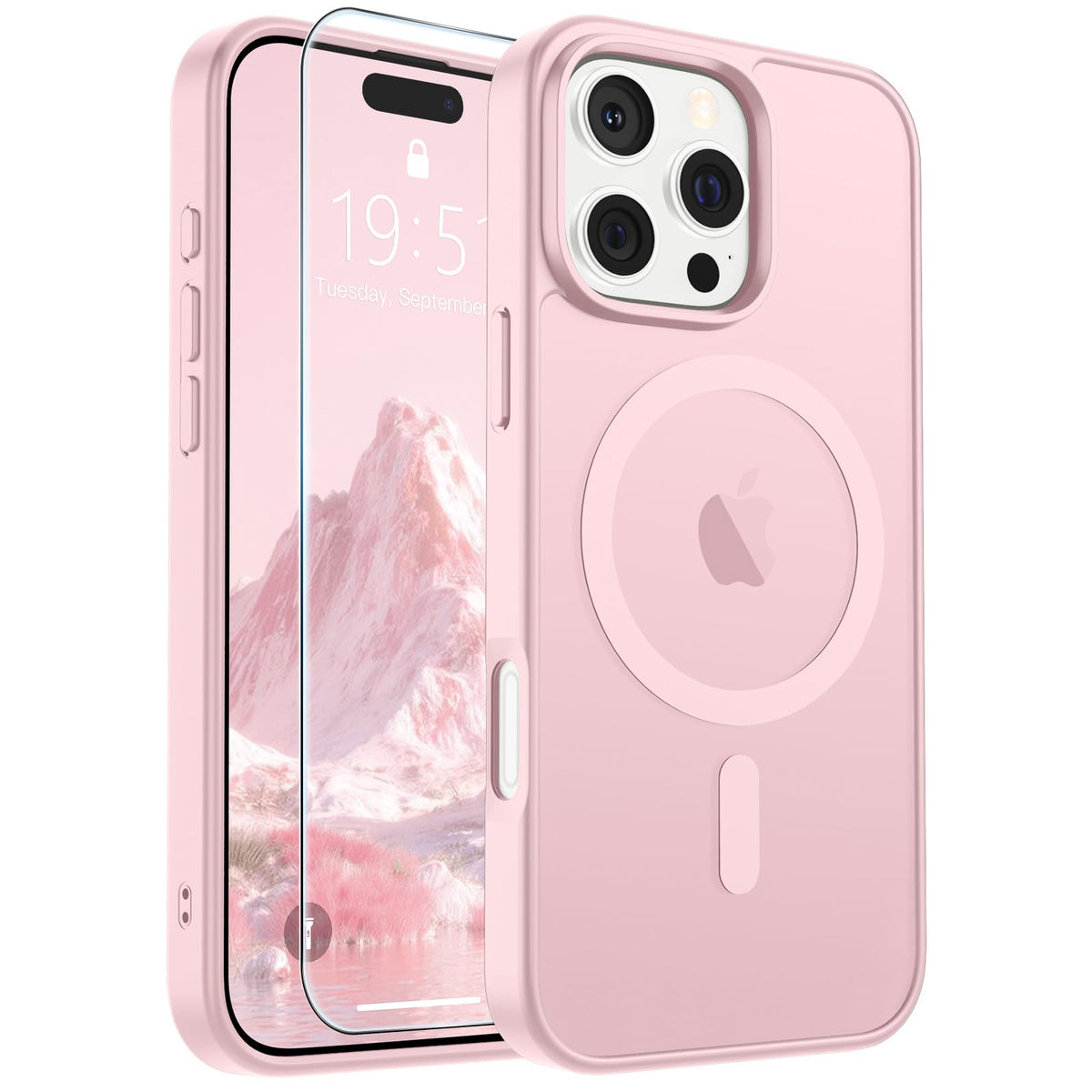 SUPFINE Magnetic for iPhone 12 Mini Case/iPhone 13 Mini Case Black Jansha Store