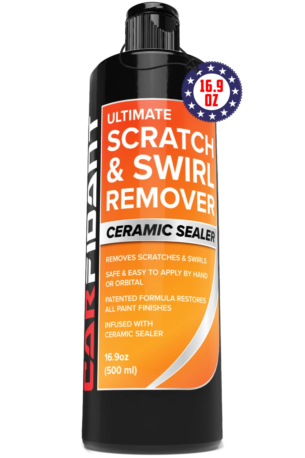 Carfidant Scratch Repair and Swirl Remover - Car Paint Scratch Remover & Restorer Kit with Buffer Pad - Polishing & Waxing Kits - Compound for Vehicles Paint Repair - 8.4 fl. Oz. Jansha Store