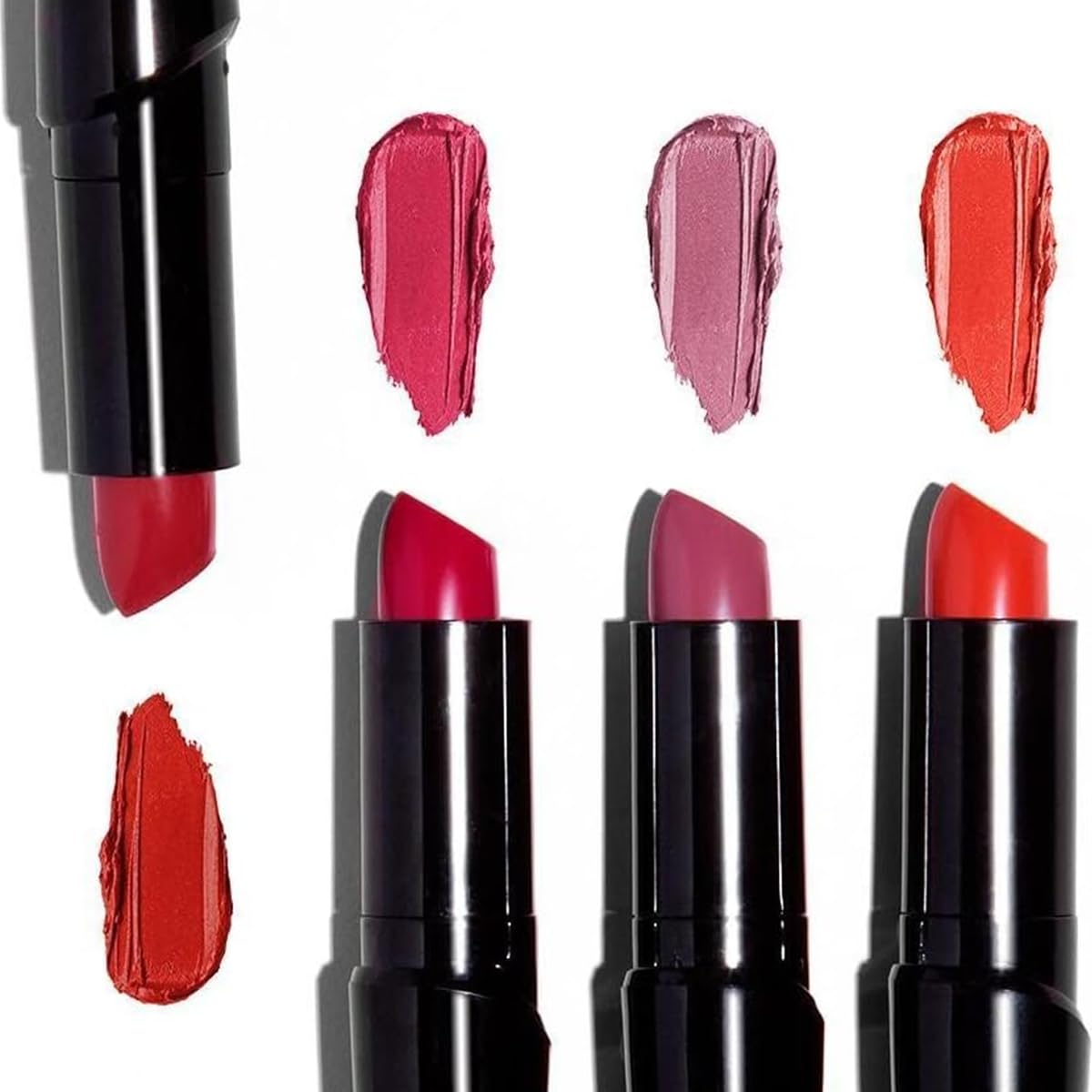 wet n wild Silk Finish Lipstick, Hydrating Rich Buildable Lip Color, Formulated with Vitamins A,E, & Macadamia for Ultimate Hydration, Cruelty-Free & Vegan - A Short Affair Jansha Store