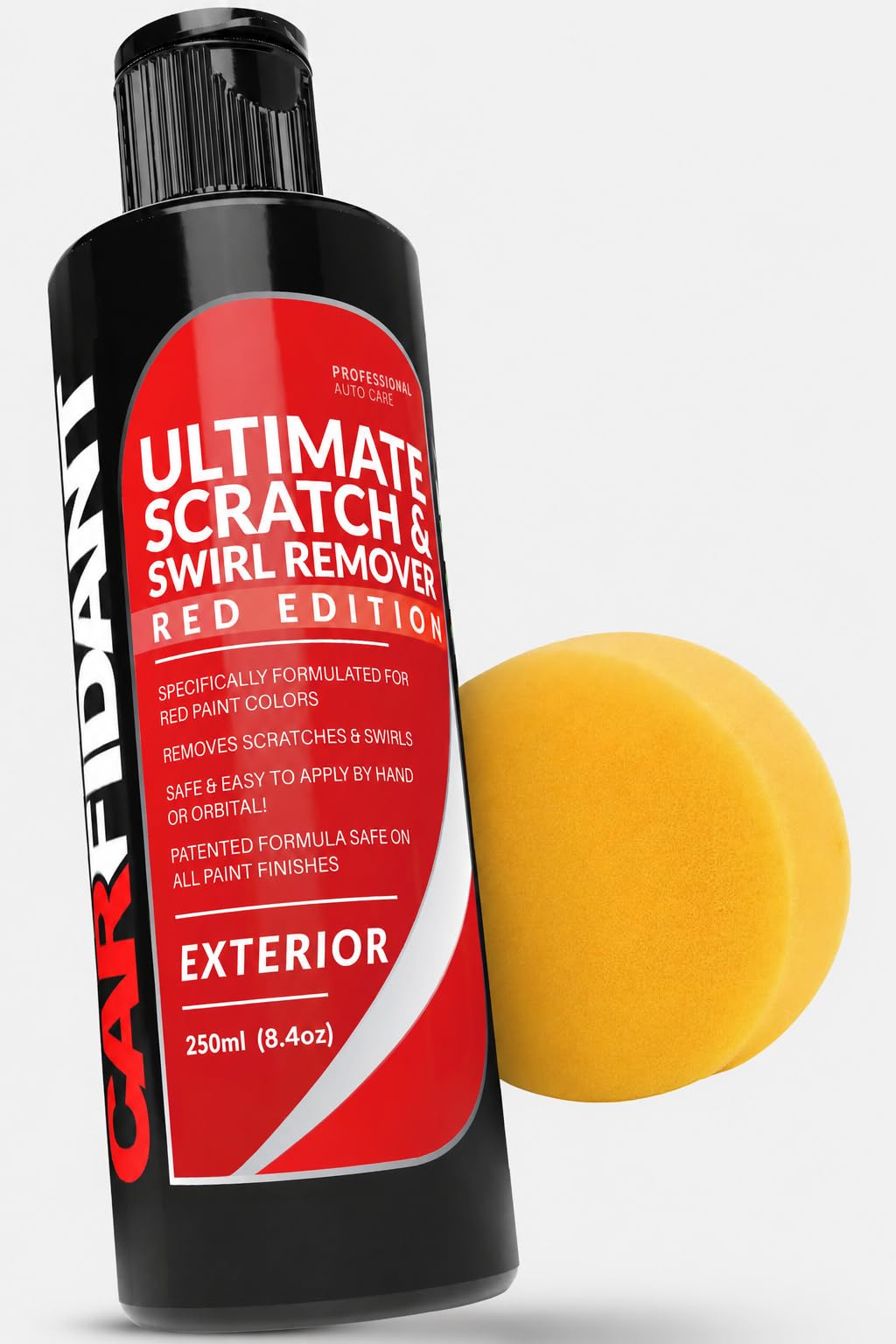 Carfidant Scratch Repair and Swirl Remover - Car Paint Scratch Remover & Restorer Kit with Buffer Pad - Polishing & Waxing Kits - Compound for Vehicles Paint Repair - 8.4 fl. Oz. Jansha Store