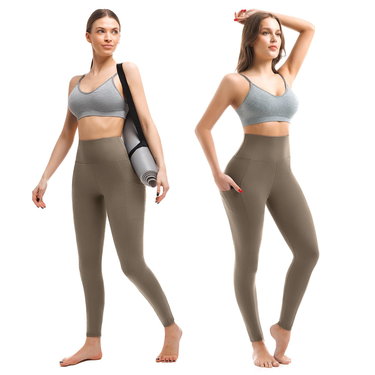 Walifrey Leggings with Pockets for Women Jansha Store