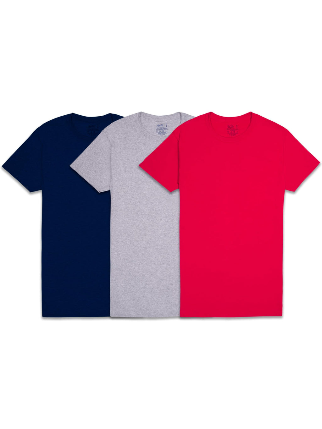 Fruit of The Loom Men's Crew Tee Undershirts, Moisture Wicking & Tag Free, Also Available in Big & Tall Jansha Store