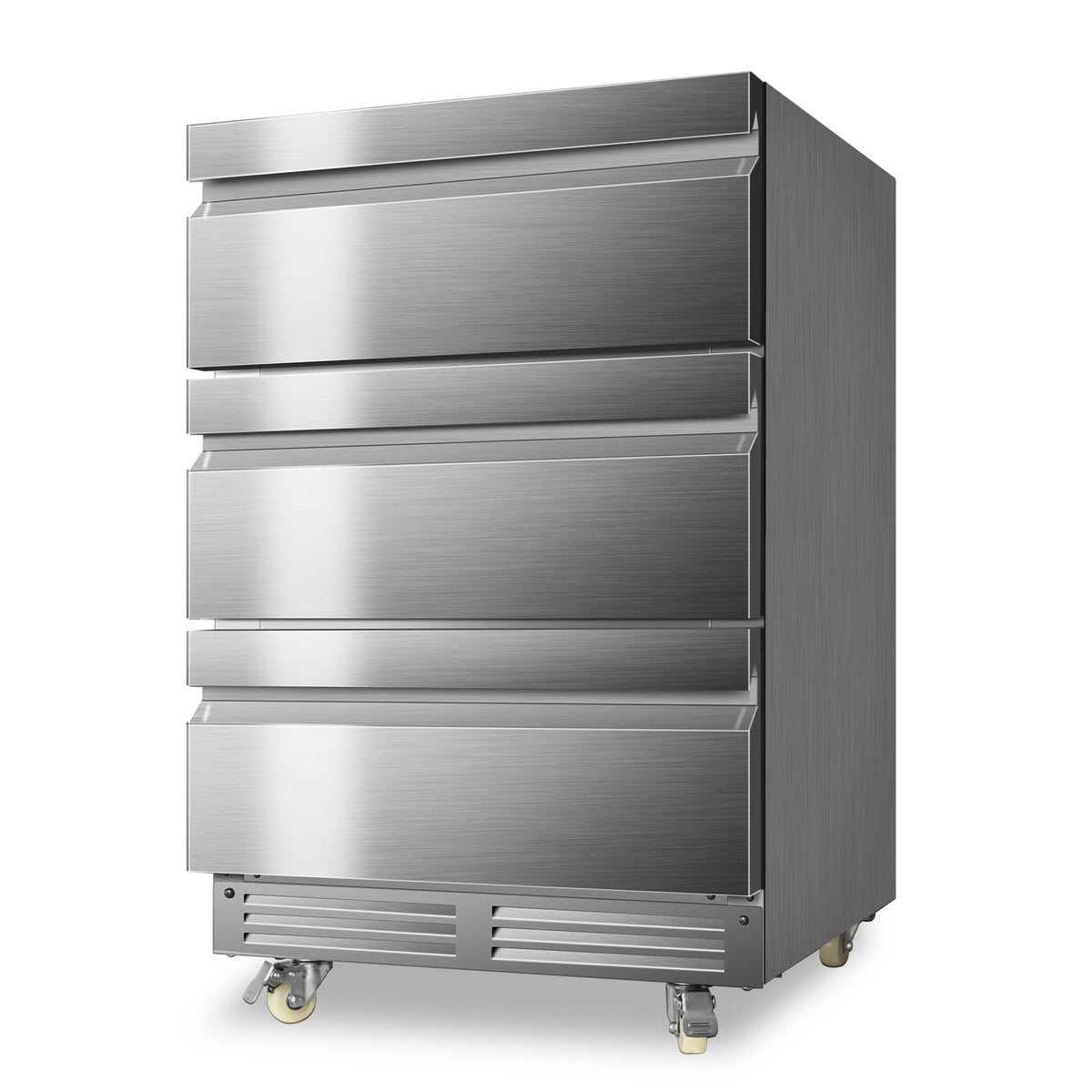 24 Inch Upgraded Dual Zone Wine and Beverage Refrigerator Cooler Jansha Store