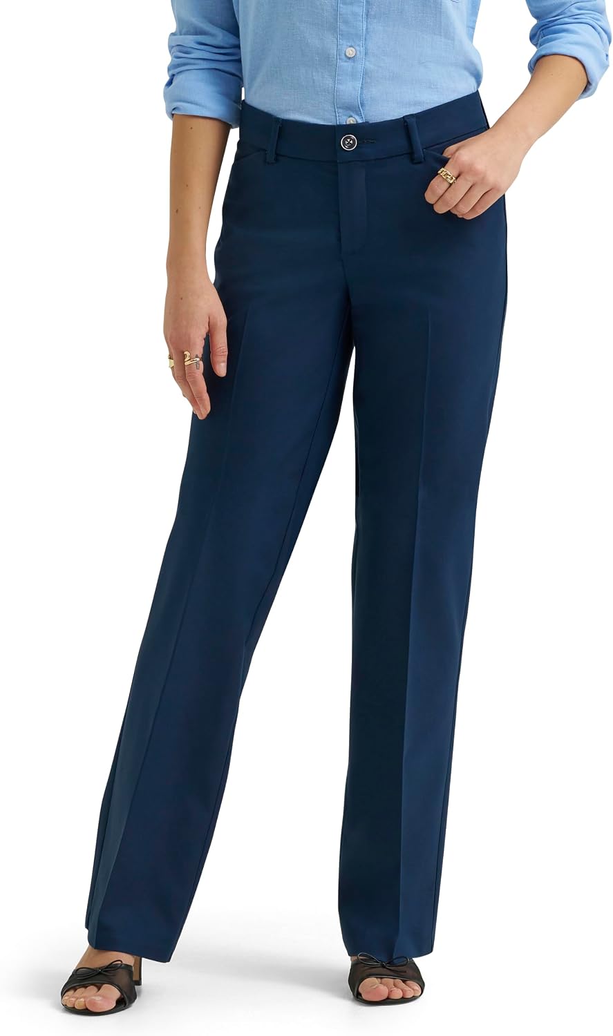 Lee Women's Ultra Lux Comfort with Flex Motion Trouser Pant Jansha Store
