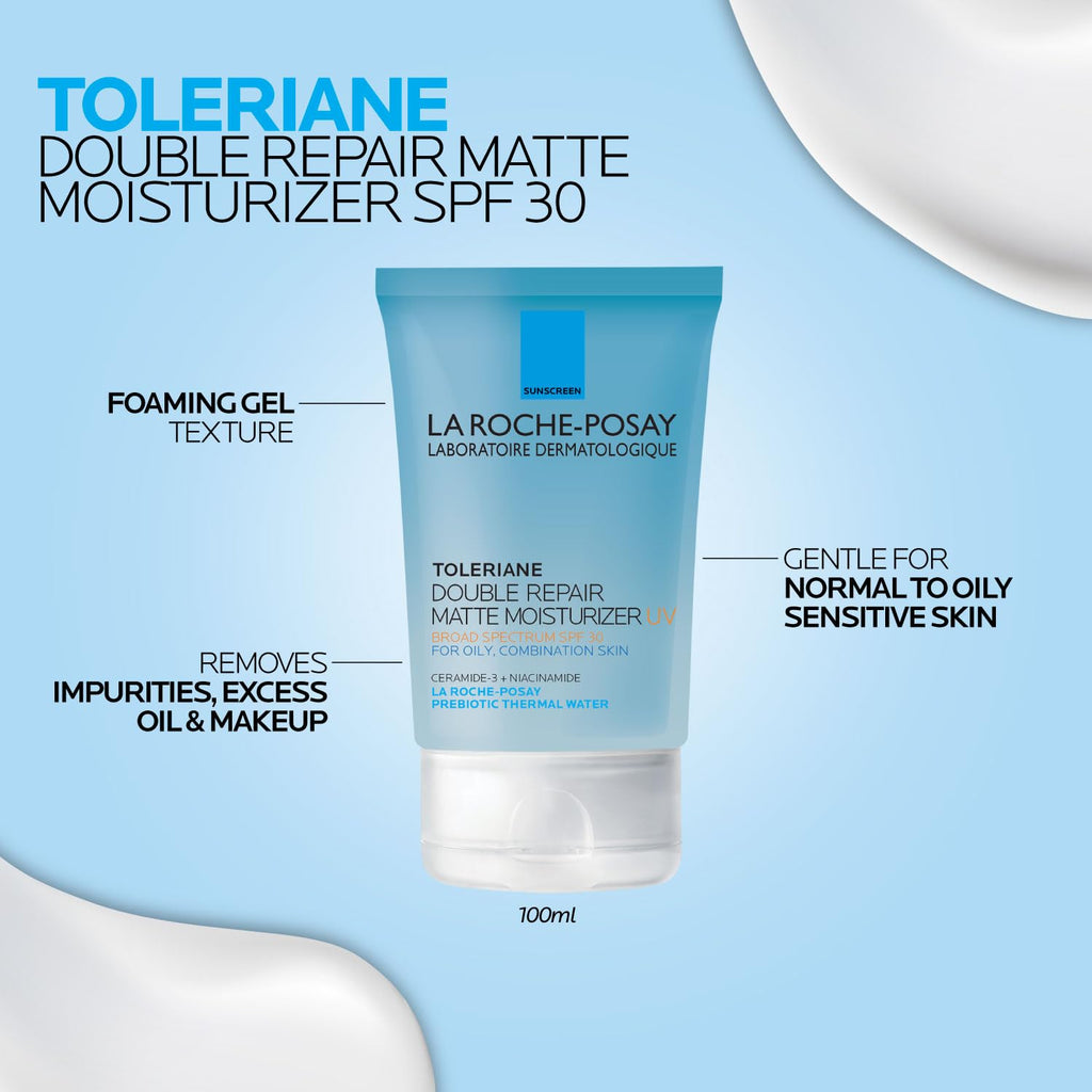 La Roche-Posay Toleriane Purifying Foaming Facial Cleanser with Niacinamide Jansha Store