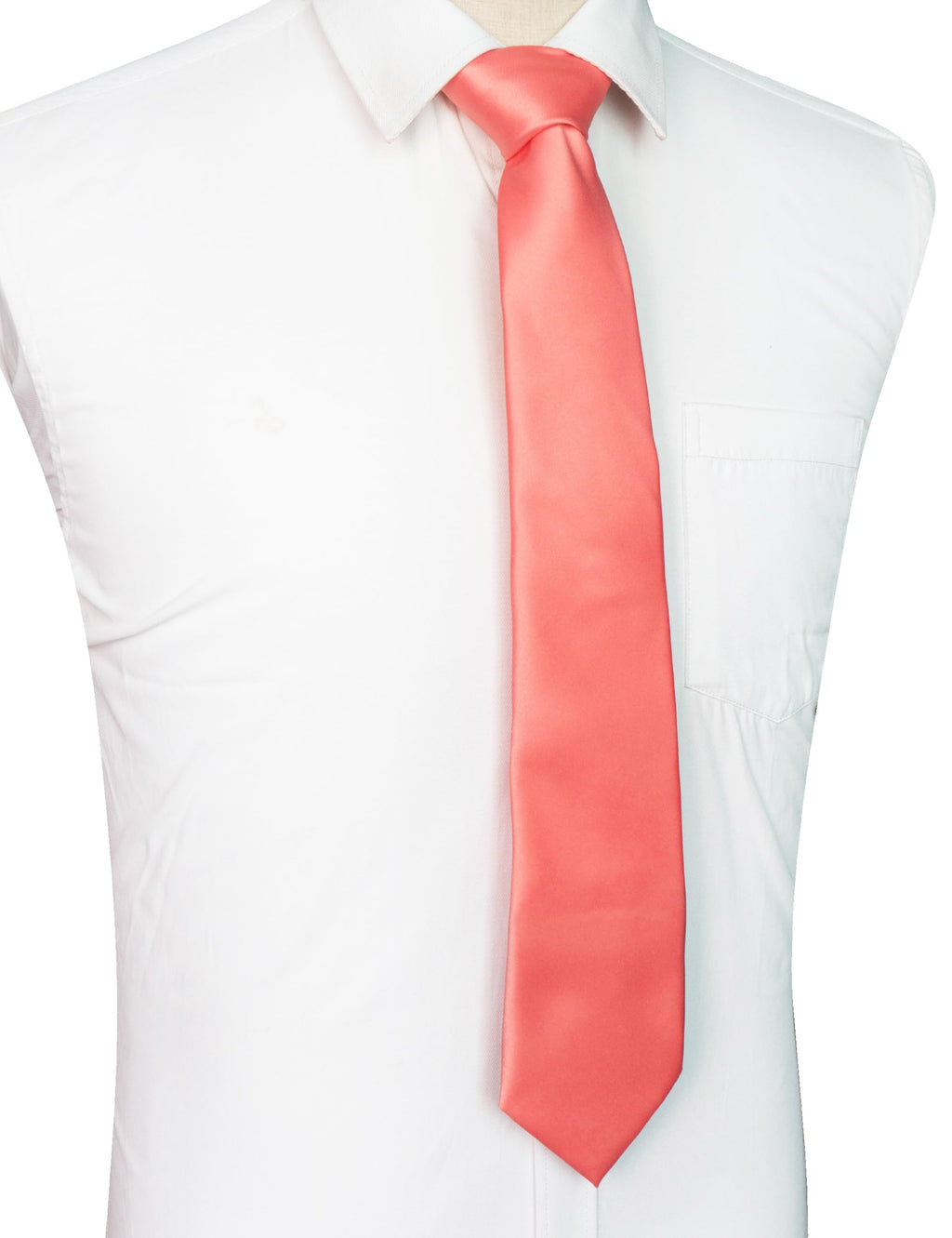 JEMYGINS Solid Color Tie Mens Necktie for Business and Wedding Jansha Store