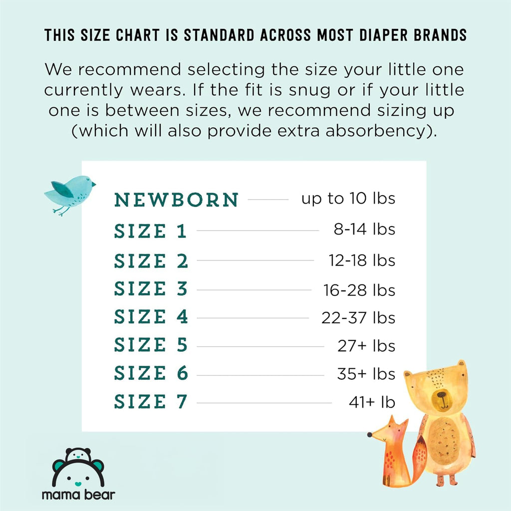 Amazon Brand - Mama Bear Gentle Touch Baby Diapers, Size 5, 27+ lb, Leak Protection, 12 Hours Protection, Wetness Indicator, Hypoallergenic, 132 Count (4 packs of 33) Jansha Store