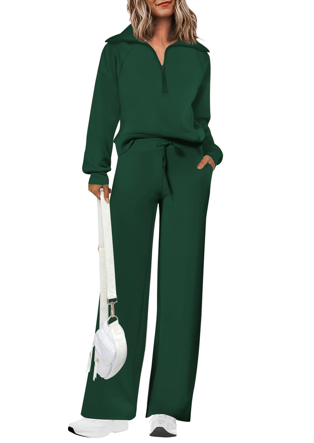 PRETTYGARDEN Women's 2 Piece Matching Lounge Set Sweatsuits Jansha Store