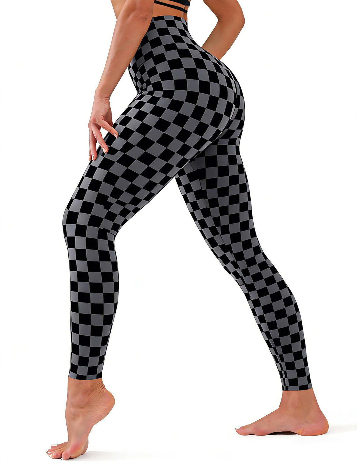 Bluemaple High Waisted Leggings for Women - Tummy Control Pants Non See Through Workout Soft Yoga Pants for Running Plus Size Jansha Store