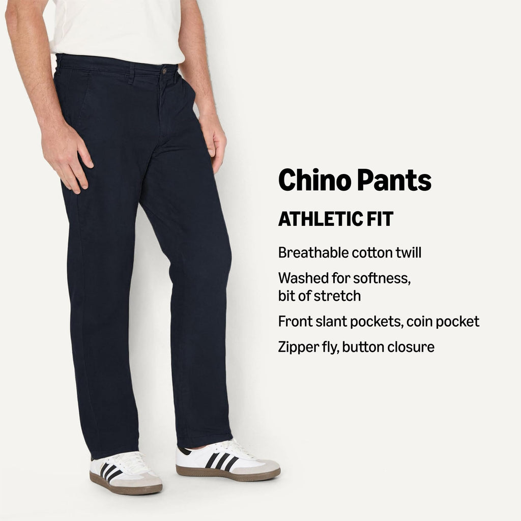 Amazon Essentials Men's Skinny-fit Stretch Chino Khaki Pant, Casual Business Wear Jansha Store
