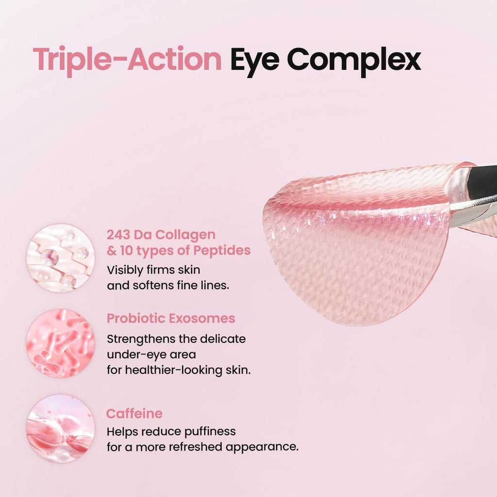 BIODANCE Hydrogel Eye Patches for Under Eye - Collagen Peptide, Anti Wrinkle & Fine Lines (60 Count) Jansha Store