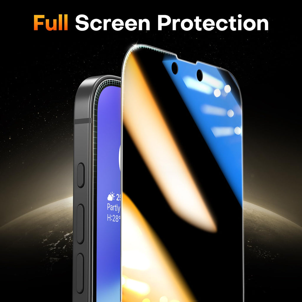 TOCOL for iPhone 17 Pro Max Screen Protector, Easy Installation Jansha Store