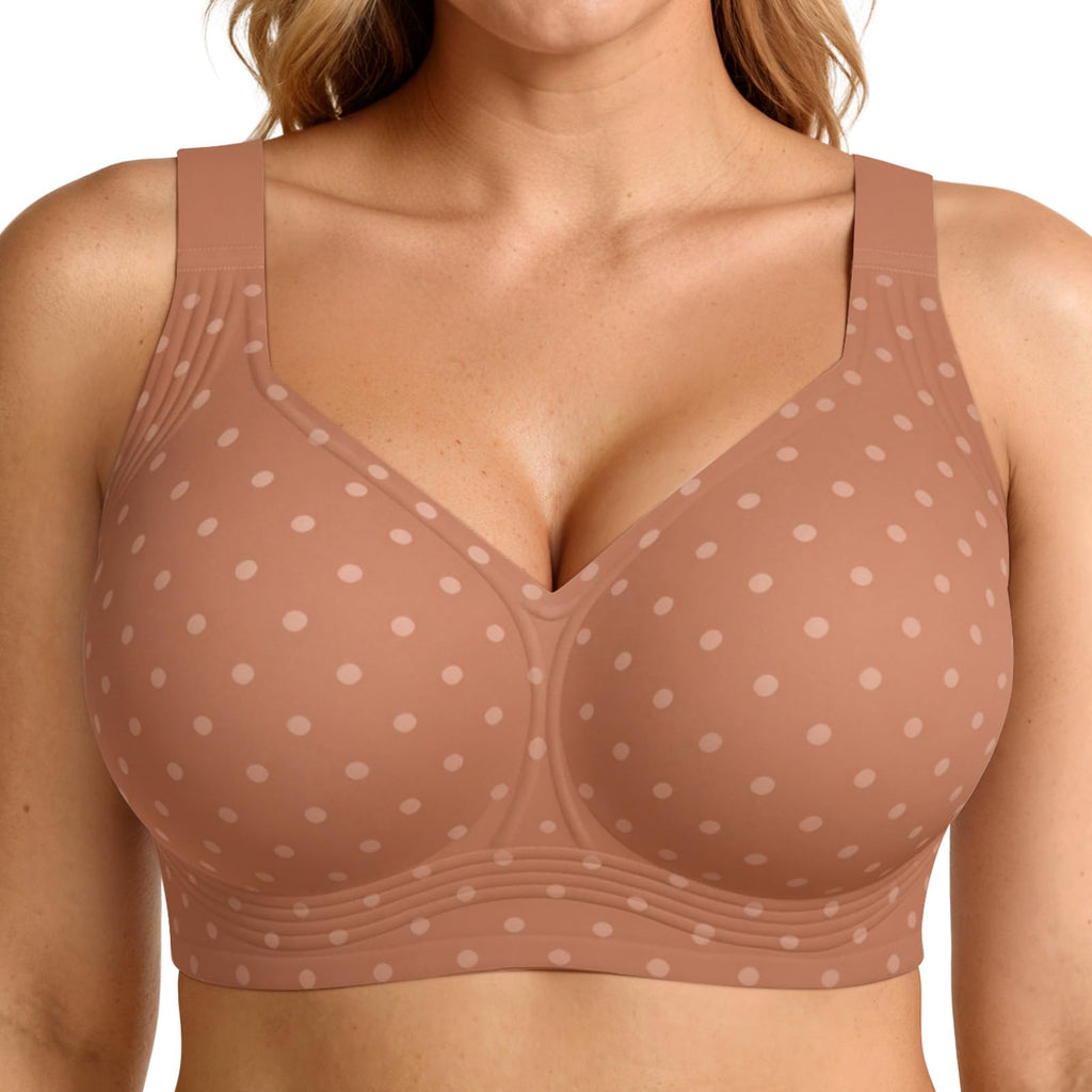LetsJoli Jelly Bras for Women No Underwire Plus Size Push Up Supportive Jansha Store