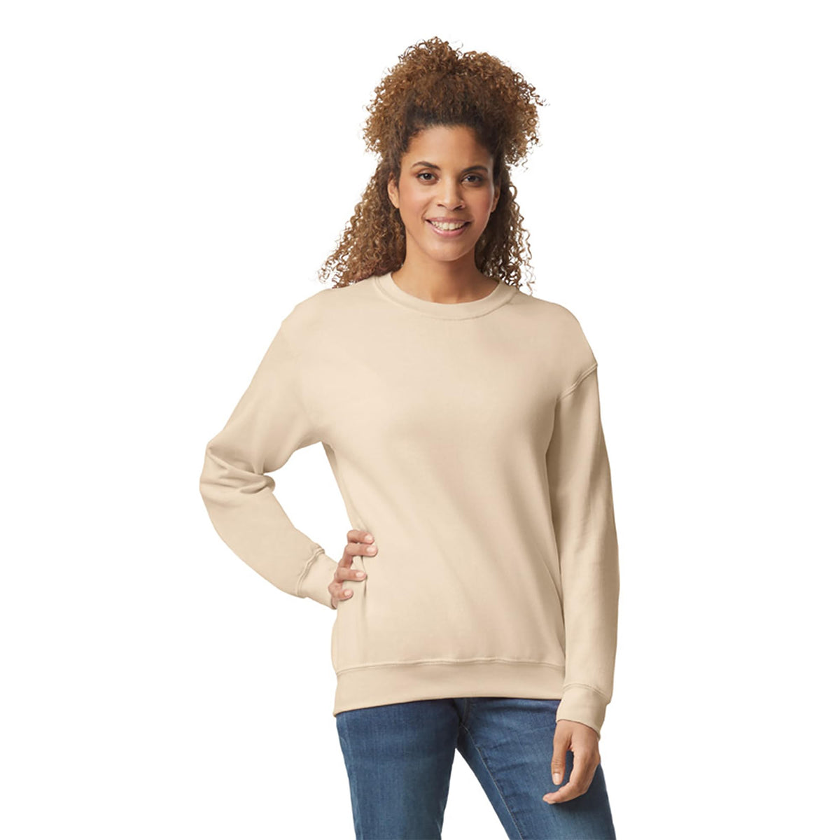 Gildan Unisex Adult Fleece Crewneck Sweatshirt, Style G18000, Multipack Jansha Store