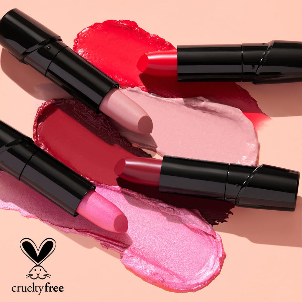 wet n wild Silk Finish Lipstick, Hydrating Rich Buildable Lip Color, Formulated with Vitamins A,E, & Macadamia for Ultimate Hydration, Cruelty-Free & Vegan - A Short Affair Jansha Store