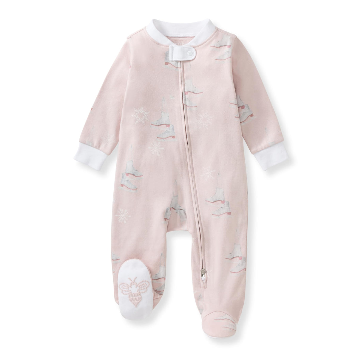 Burt's Bees Baby Baby Girl's Pajamas Sleep and Play Jansha Store