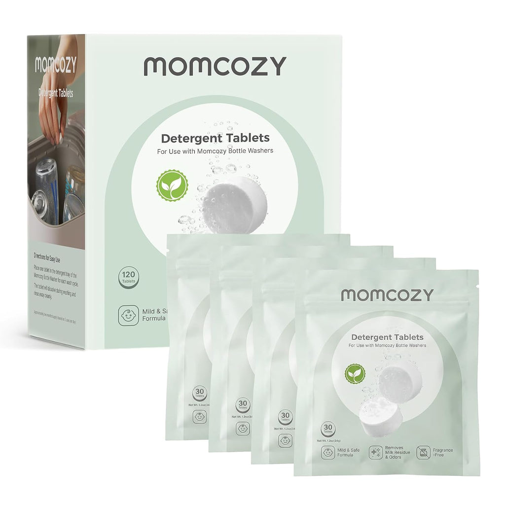 Momcozy Official Detergent Tablets for Momcozy Bottle Washers, 120 Tablets Jansha Store
