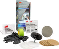 3M Ultra Headlight Restoration Kit, Contains Masking Tape, Light Sanding Discs, Wax Protectant and More, Use on Plastic Lenses Headlights, Taillights and More, Easy Heavy-Duty Restoration (39195) Jansha Store