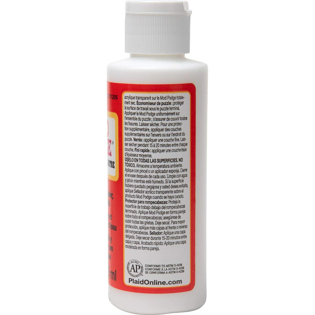 Mod Podge Gloss Sealer, Glue & Finish: All-in-One Craft Solution- Quick Dry, Easy Clean, for Wood, Paper, Fabric & More. Non-Toxic - Craft with Confidence, Made in USA, 16 oz., Pack of 1 Jansha Store