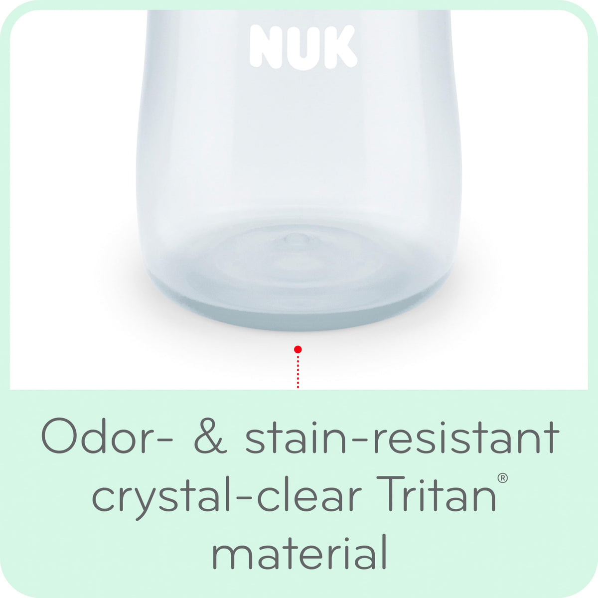 NUK for Nature Learner Cup, 10 oz, 9+ Months – BPA Free, Spill Proof Sippy Cup Jansha Store