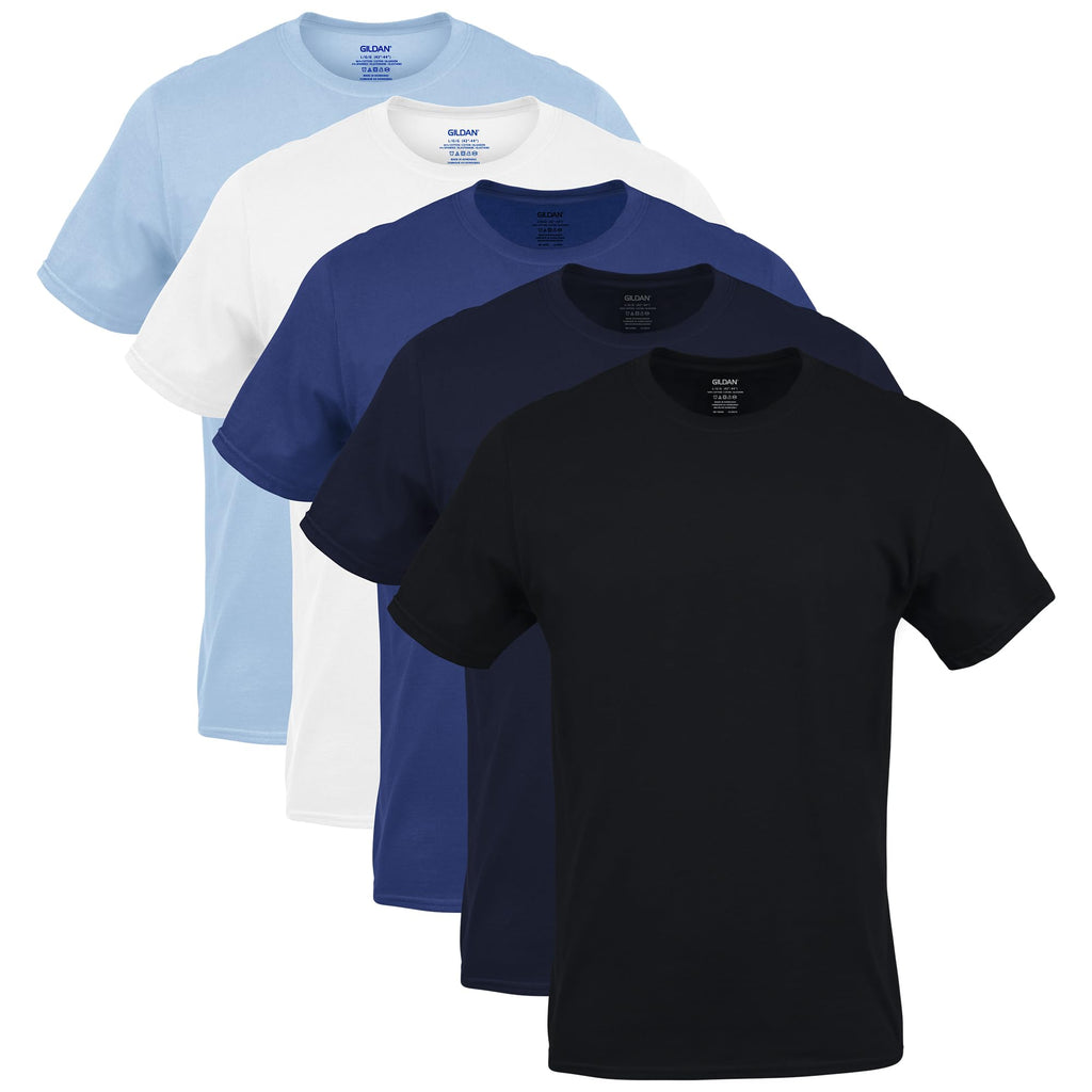 Gildan Men's Crew T-Shirts, Multipack, Style G1100 Jansha Store