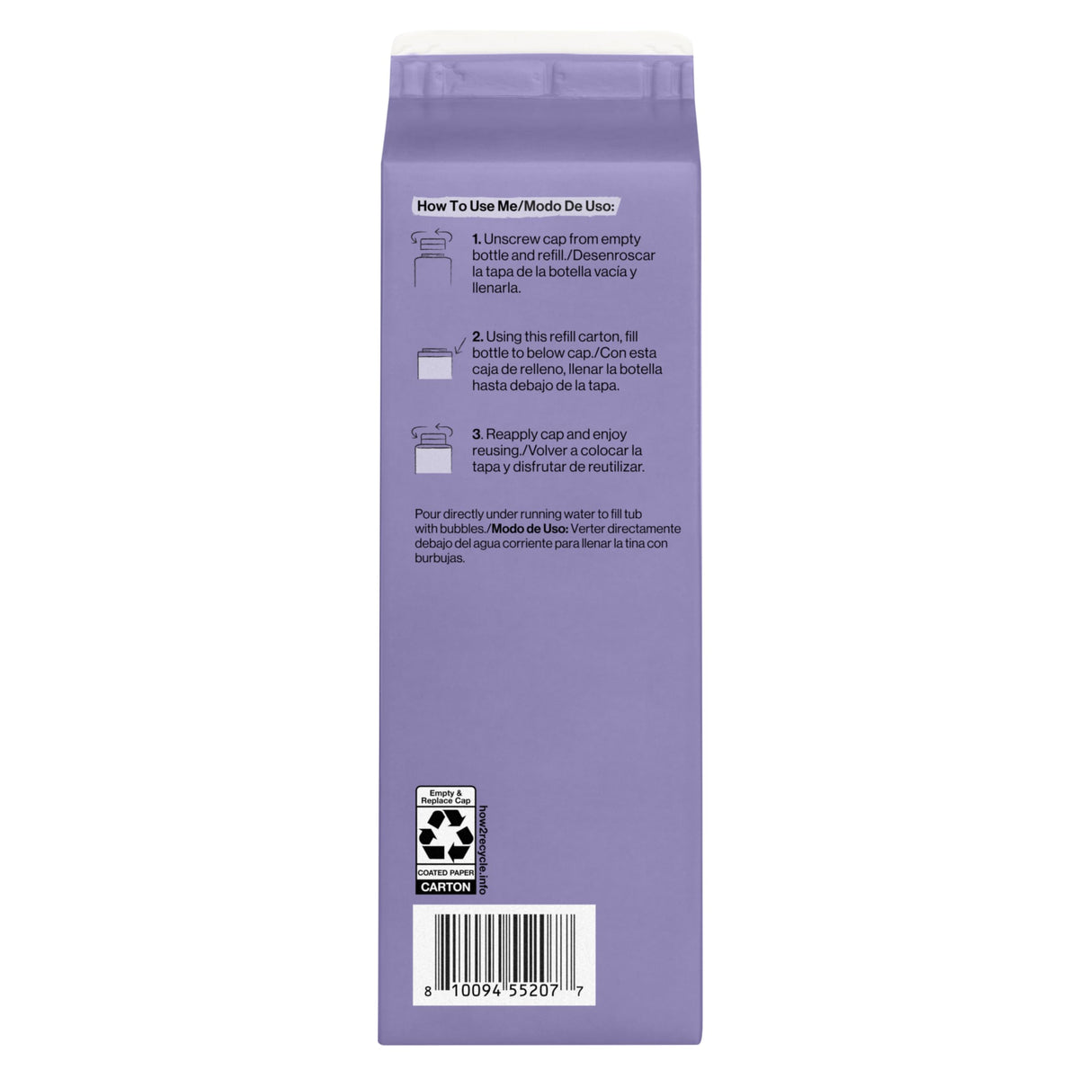 The Honest Company Bubble Bath, Hypoallergenic, Lavender Calm, 12 fl oz Jansha Store
