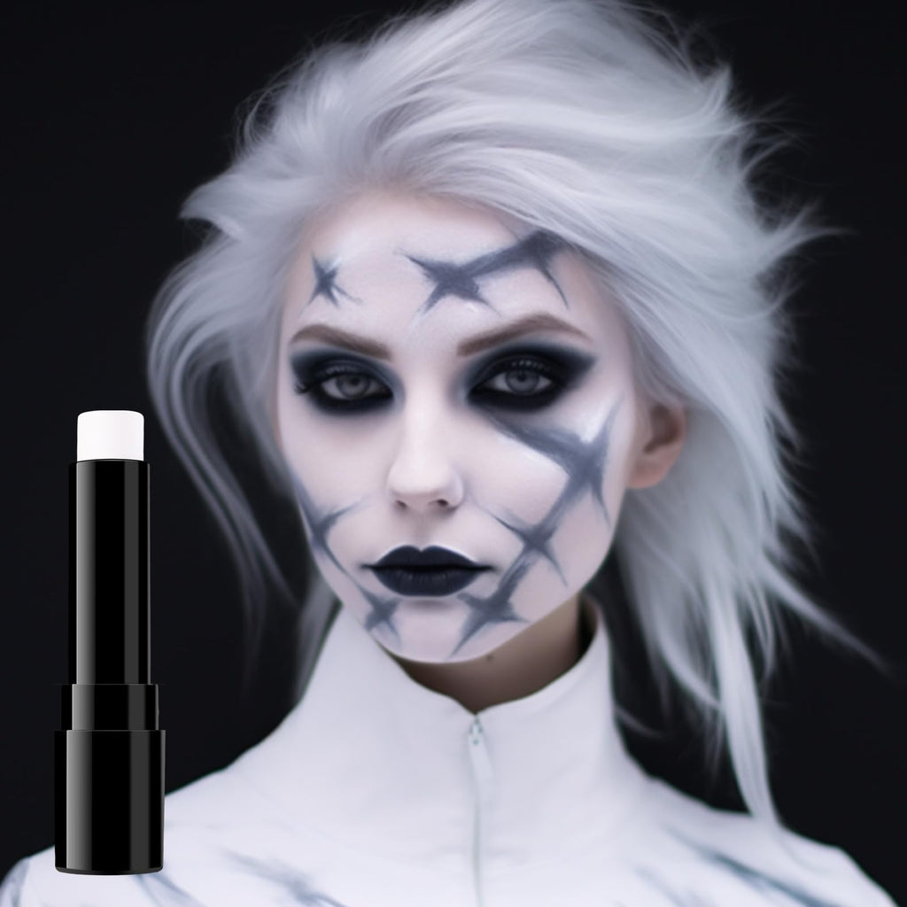 BADCOLOR Black Cream-Blendable Face Body Paint Stick for Adults Children Eye Black Softball Football Baseball Sports , Non-Toxic Hypoallergenic for Halloween SFX Makeup Cosplay Joker Costume Parties Jansha Store