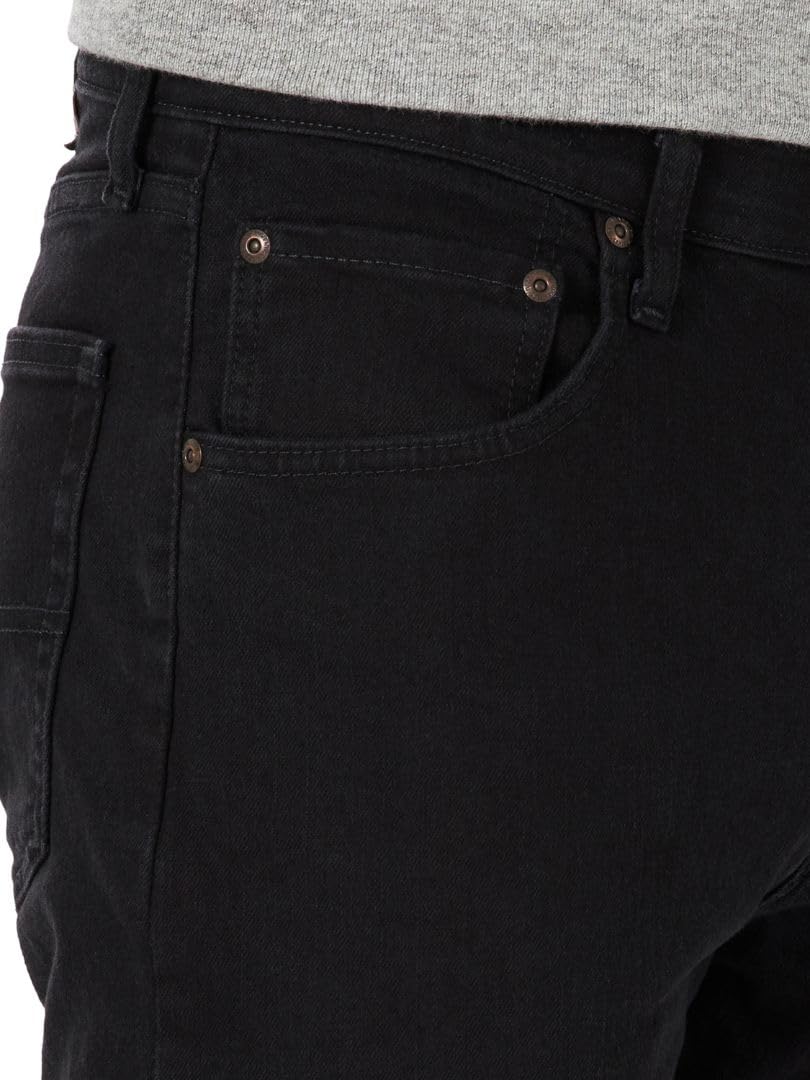 Wrangler Authentics Men's Regular Fit Comfort Flex Waist Jean Jansha Store