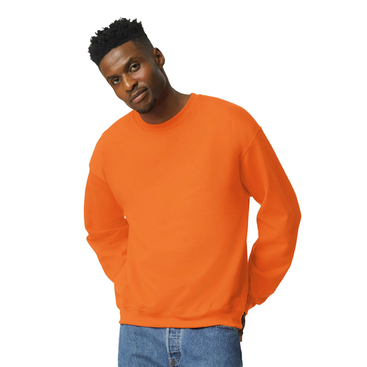 Gildan Unisex Adult Fleece Crewneck Sweatshirt, Style G18000, Multipack Jansha Store