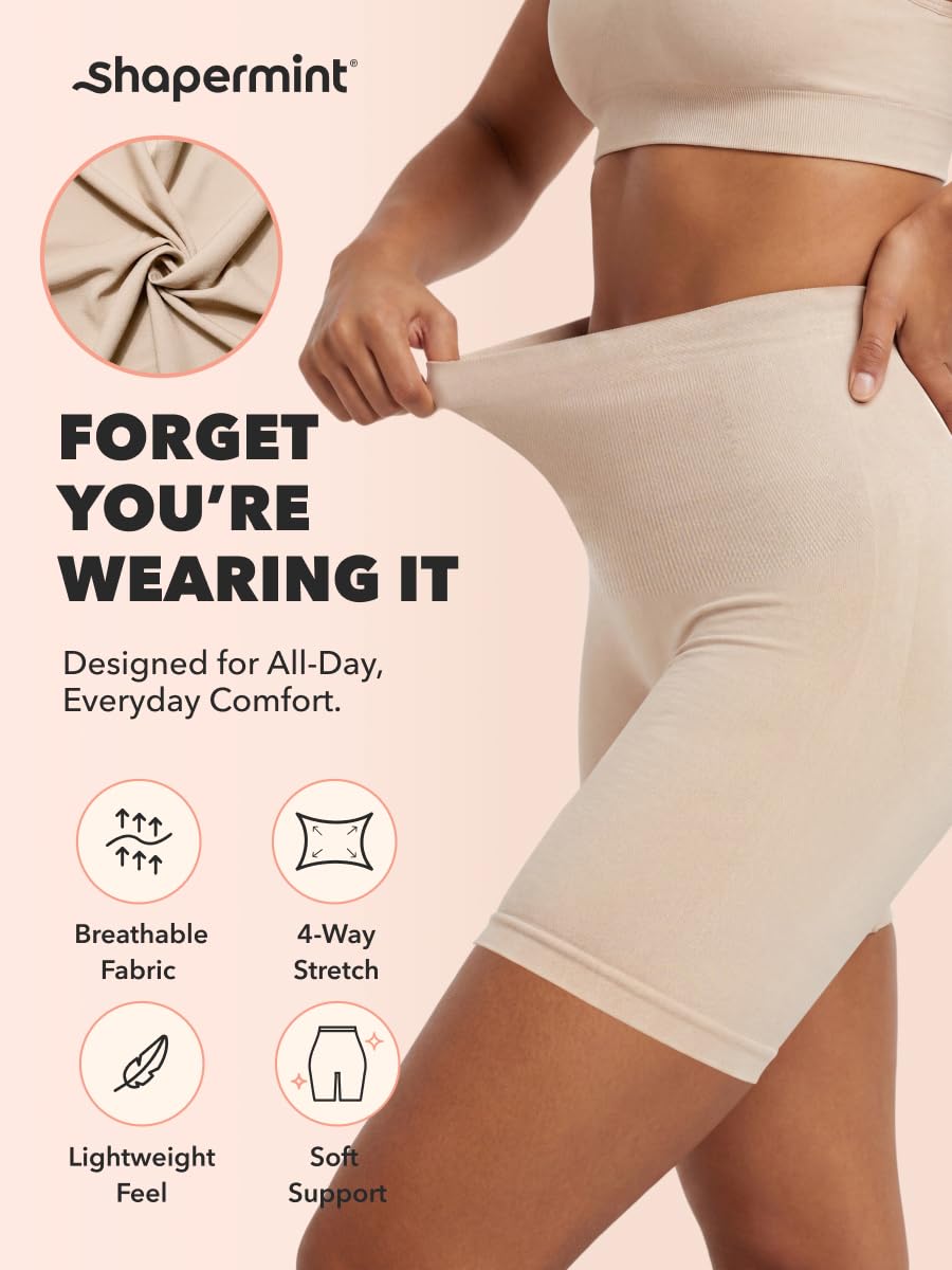 SHAPERMINT Shapewear for Women - High-Waisted Shapewear Tummy Control Shorts, Thigh Slimmer, Underwear for Women Jansha Store
