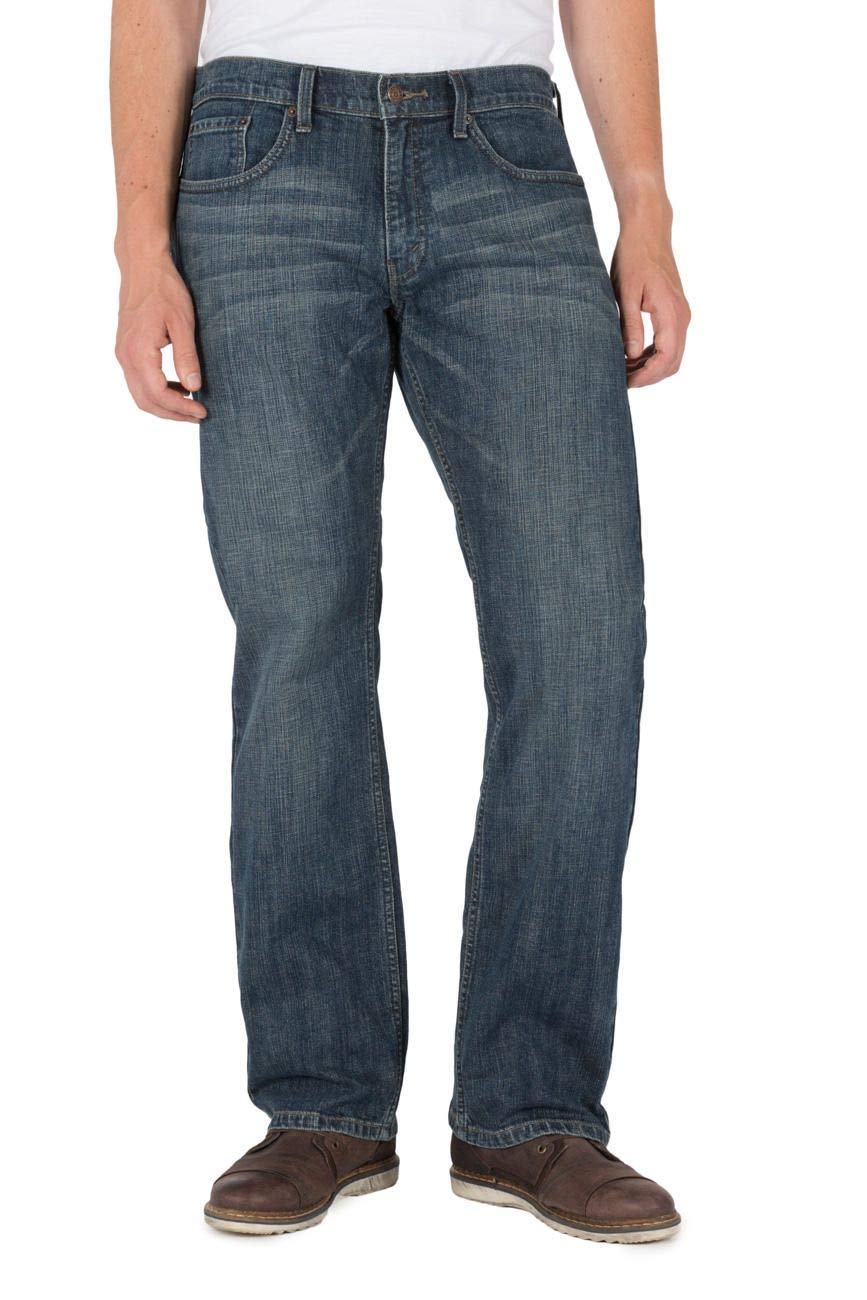 Levi Strauss Signature Gold Men's Relaxed Fit Flex Jeans Jansha Store