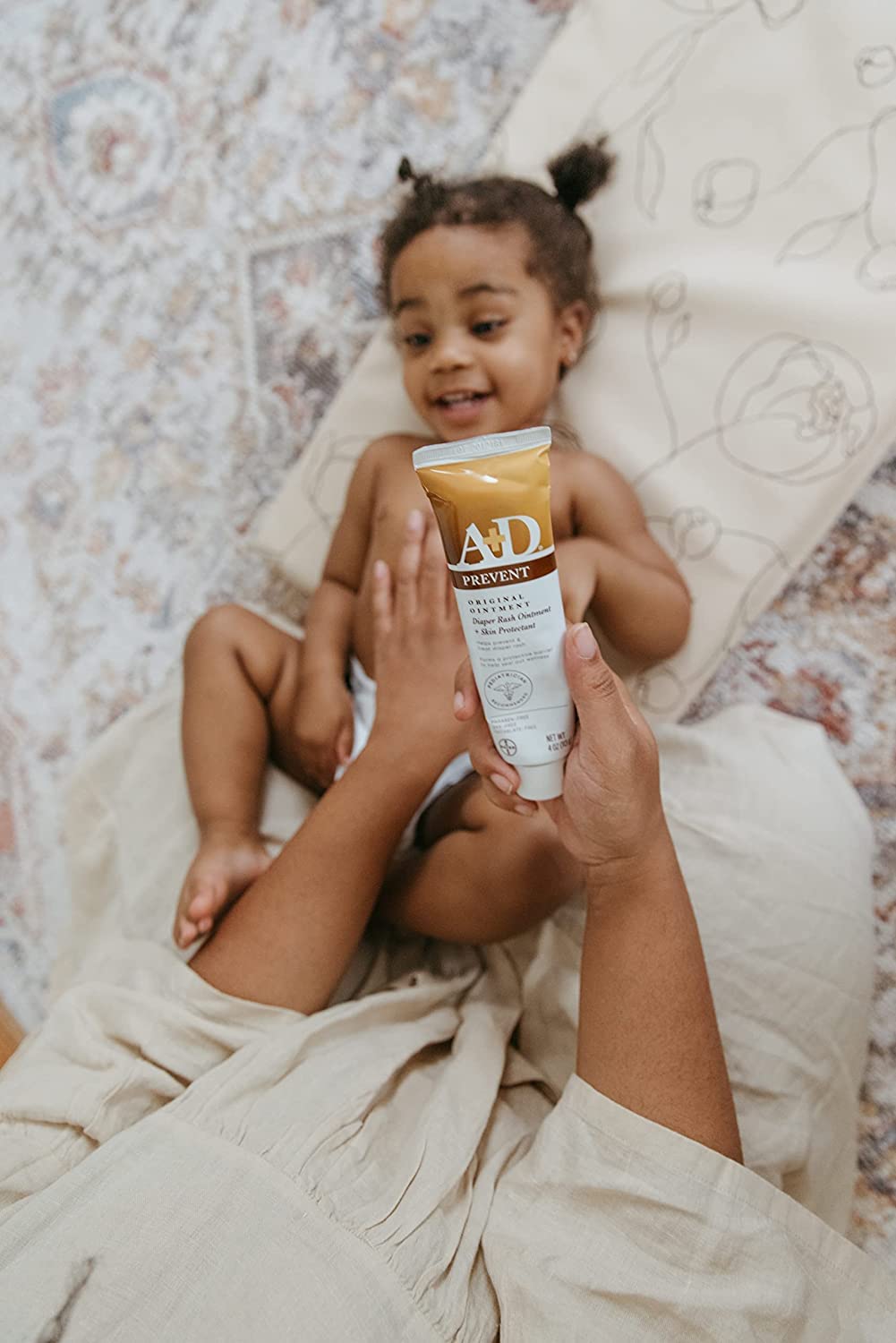 A+D Prevent + Heal Diaper Rash Ointment, With Vitamins A & D - 4 oz Tube Jansha Store
