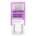 Amazon Basics Double-Tipped Cotton Swabs for Personal Hygiene and Baby Care, Cotton, Versatile, 500 Count Jansha Store