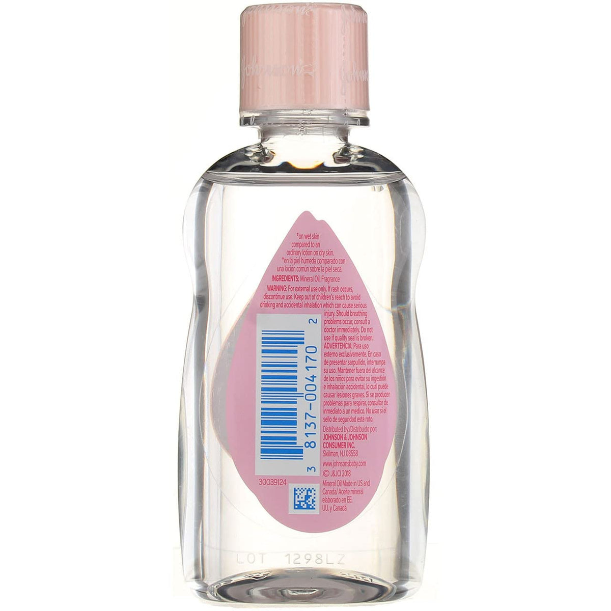Johnson's Baby Oil, Hypoallergenic, 3 fl oz Jansha Store